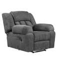 thumbnail image 4 of Sillón Reclinable Mecedora TRINITY Rexons 1 Plaza Gris Dark, 4 of 8