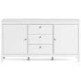 thumbnail image 6 of Home Square 2 Piece Set with TV Stand And Sideboard in White, 6 of 21