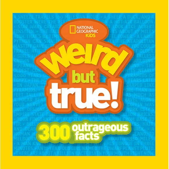 Pre-Owned Weird But True: 300 Outrageous Facts (Paperback 9781426305948) by National Geographic Kids