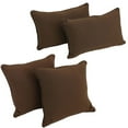 thumbnail image 1 of Blazing Needles 4 Piece Twill Pillow Set, 1 of 2