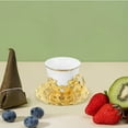 thumbnail image 4 of Espresso Cups Golden Ceramic For Adults 1Set 3.5X2.8X2.6in, 4 of 4