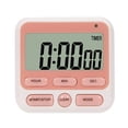 thumbnail image 1 of Cronómetro Digital Cuenta Regresiva Temporizador Alarma Recordatorio Reloj (Rosa), 1 of 9