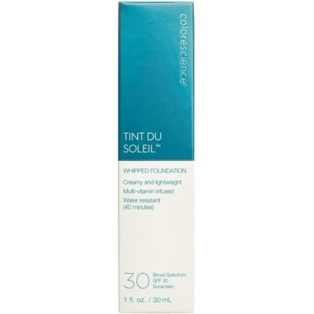 30 Light Tint - Colorescience Tint Du Soleil SPF 30 Whipped Foundation, Light 1 oz