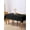 Black, variant on Black Table Cloth, Pure Black Waterproof Tablecloth for Rectangle Tables, Reusable Washable Fabric Table Cover for Restaurant Kitchen Dining Tables 60"x120"