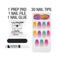 thumbnail image 3 of HLONK Frill Nail Tips  Oh Darling  33 Pieces, 3 of 8