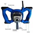 thumbnail image 4 of Bowoshen Paint Cement Mixer, 2600W Electric Handheld Concrete Cement Mixer, 6 Speed Adjustment Handheld Mortar Mixer for Mixing Mud, Cement, Mortar, Paint, Fodder, 4 of 4