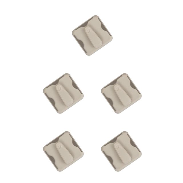 ZheElen Car Visor Card Holder Storage Tool Multi-slots Cards Pouch Interior Fitting Sunshade Organizer Auto Sun Visors Accessories Beige 5Set