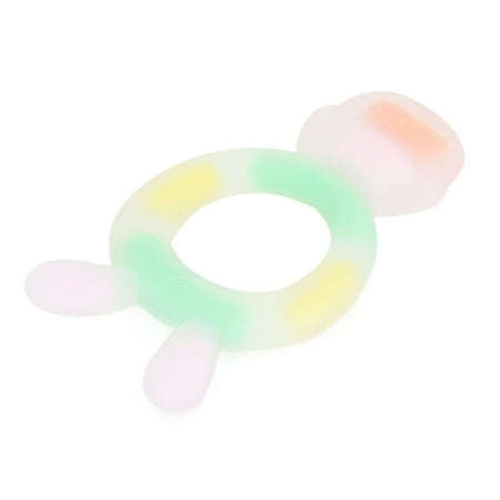 

Baby Toy Infant Teething Toy Wear Resistant Gum Massage Refrigerator Safe For Newborn For 0 To 6 Months Pink Blue