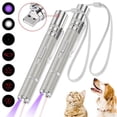 thumbnail image 1 of 2Pcs Cat Laser Pointer   3 Mode Red Laser Pointer  Interactive Light Training  with USB Charging for Cat Dog Exercise Playing, 1 of 6