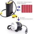 thumbnail image 4 of Paquete de batería 18650 Caja de banco de energía 8.4V DC + 5V Salida USB para luz de bicicleta Likrtyny Accesorios para autos y motos, 4 of 6