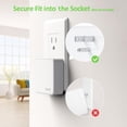 thumbnail image 4 of Nekmit - Cargador USB C, delgado y plano de 52 W de 4 puertos de pared rápido con dos 20 W de sumini, 4 of 6