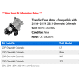 thumbnail image 2 of Transfer Case Motor - Compatible with 2016 - 2019, 2021 Chevy Colorado 2017 2018, 2 of 2