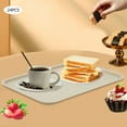 thumbnail image 5 of 24Pcs Eating Food Serving Tray for Cafeteria Restaurants 13.39" x 9.45", Khaki, 5 of 18