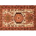 thumbnail image 1 of Ahgly Company Indoor Rectangle Persian Orange Traditional Area Rugs, 8' x 10', 1 of 1