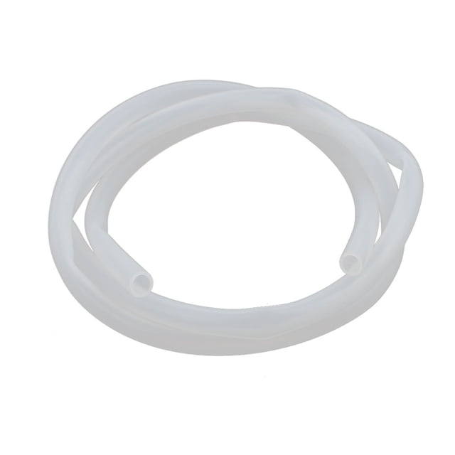 Tubo de silicona suave resistente a altas temperaturas de 6 mm x 8 mm, longitud de 1 m
