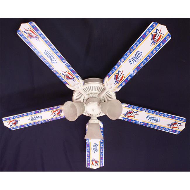 Ceiling Fan Designers 52FANNBAOKC 52 in. NBA Oklahma City Thunder