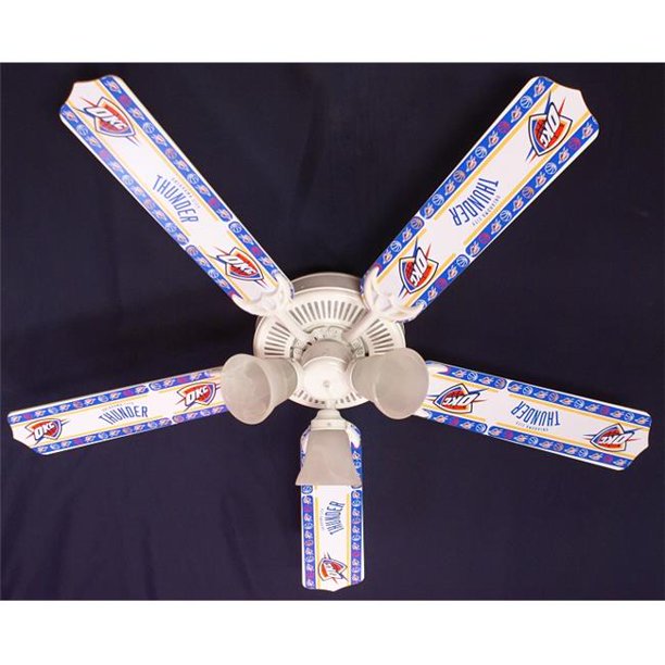 Ceiling Fan Designers 52FANNBAOKC 52 in. NBA Oklahma City Thunder