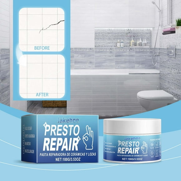 Clearance! KITTEHIGM Ceramic Repair Paste Tile Ceramic Wear Process Household Repair Paste 100g Daily Deals Clearance Returns Pallet
