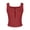 Red, variant on Aboser Women's Corset Tops 2026 Vintage Tie Front Bustier Lace Up Boned Bodyshaper Renaissance Corset Court Going Out Crop Tops