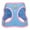 Baby Blue Base & Pink Straps, variant on PHOEPET Step-in Dog Harness,Reflective Adjustable Dog Vest Harness, Soft Pet Walking Jacket with 2 Metal Leash Hooks for Dog and Cat