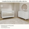 thumbnail image 7 of Evolur Loft Antilia Mid-Century 4-In1 Crib, White & Natural, 7 of 7