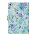 thumbnail image 3 of Tablet Accessories For Lenovo Tab M10 Plus Flower Pattern Horizontal Flip Leather Case with Card Slots & Holder, 3 of 8