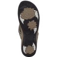 thumbnail image 6 of GP Wedge Platform Flip Flop Sandals for Women: 8161 Brown, EU39 (US Size 7.5 - 8), 6 of 7