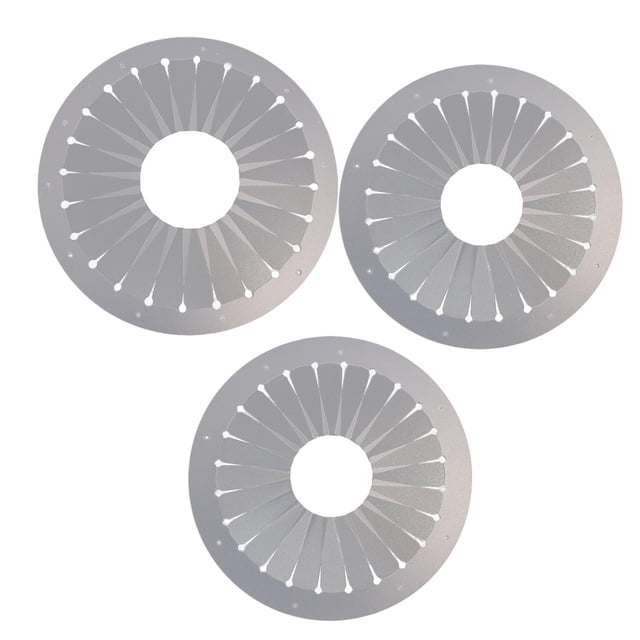 Cinta herramienta BLESIY para hacer flores 3 piezas 12 cm 15 cm 9 cm DIY Rose Maker