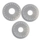thumbnail image 1 of 3x insignia botón adorno cinta flor herramienta para hacer decorativa Scrapbooking hecho a mano DIY 12 cm, 15 cm, 9 cm fabricante de rosas profesional Soledad Creador de rosetas, 1 of 10