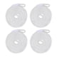 thumbnail image 4 of 4 piezas de líneas de defensa para botes, parachoques inflable duradero y versátil para botes marinos Blanco Cola línea de defensas para barcos, 4 of 8