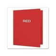 thumbnail image 4 of Twin-Pocket Folders with 3 Fasteners Letter, 1/2" Capacity, Red, 25/Box, 4 of 7