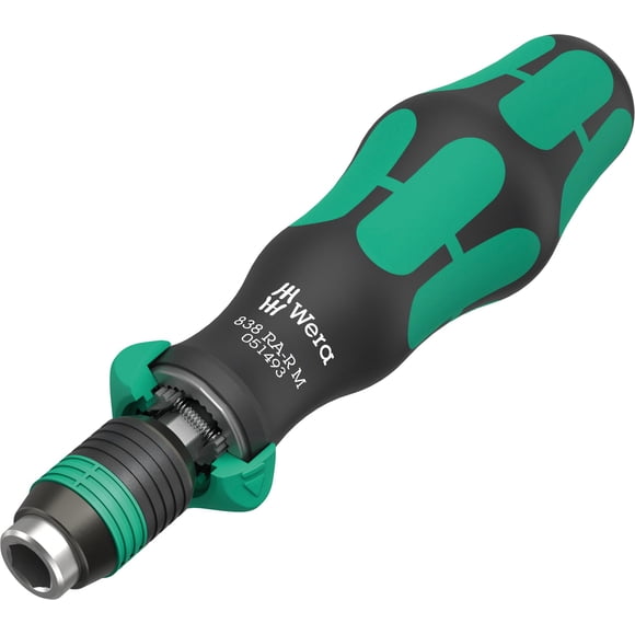 Destornillador bitholding WERA 05051493001-838 RA-R M con trinquete 123,5 mm