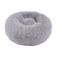 thumbnail image 1 of ¿Cama para gatos, cama para perros esponjosa y lavable? Lugar para dormir para gatos y perros pequeños, 50 cm, cojín de felpa para gatos, cama redonda, color gris claro, 1 of 2