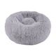thumbnail image 1 of Cama para gatos Cama para perros mullida y lavable Ø 50 cm Lugar para dormir para gatos y perros pequeños, cojín de felpa para gatos Cama redonda y acogedora gris claro, 1 of 2