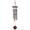 Woodstock Wind Chimes Encore® Collection, Chimes of Polaris, 22'' Silver Wind Chime DCS22