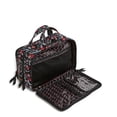 thumbnail image 4 of Funda organizadora de maquillaje Vera Bradley Cotton Perennials Noir, 4 of 4
