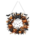 thumbnail image 2 of Noothes Halloween Pumpkin Decor 2D Acrylic Pendant Halloween Art Hanging for Wall Window and Porch Hanging Halloween Decorations Halloween Porch Decor, 2 of 6