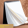 thumbnail image 3 of Cuaderno de bocetos en espiral, cuaderno de dibujo A4, cuaderno de dibujo para niños, libro de papel kraft simple, libro de papel de graffiti en blanco para estudiantes de escuela primaria, 3 of 4