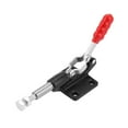 thumbnail image 2 of Vertical Toggle Clamp Quick Release Push Pull Clamp Hold Down Clamp 500Lbs for Welding Riveting 32MM Clamp, 2 of 7