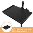 thumbnail image 4 of Miangastore Podcast Mic Stand Microphone Tray Holder Black 3Pcs, 4 of 8