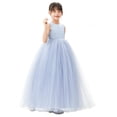 thumbnail image 3 of Ekidsbridal Girl Pageant Flower Girl Dress - Tutu Satin Heart Cutout with Tulle Sash 247-A (Size: 2-12), 3 of 6
