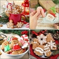 thumbnail image 7 of 4" Large Christmas Cookie Cutters, 6-pack Cookie Cutters Christmas Shapes, Stainless Steel Winter Holiday Cookie Cutter Set - Gingerbread Man,Snowman,Christmas Tree,Snowflake,Candy Cane,Santa, 7 of 7