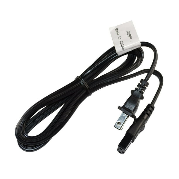 HQRP AC Power Cord for Husqvarna Viking Sewing Machine Mains Cable