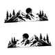 thumbnail image 3 of Pegatina decorativa para coche, impermeable, para capó, ventana trasera, carrocería B 2 piezas, 3 of 8
