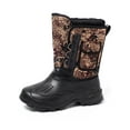 thumbnail image 4 of Daeful Duck Boots for Men Waterproof Winter Snow Boots Plush Lined Warm Shoes Yellow Without Steel Spikes 8.5, 4 of 7