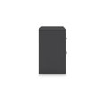 thumbnail image 6 of Signature Design by Ashley Ravalori Two Drawer Nightstand - Black Finish with Chrome Accents, USB-A & USB-C Charging Ports, 2 Storage Drawers, 6 of 9
