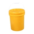 thumbnail image 3 of Cubo de almacenamiento de alimentos Cubo de pintura portátil para pintar Agua Arte Proyectos de manualidades Amarillo, 3 of 9