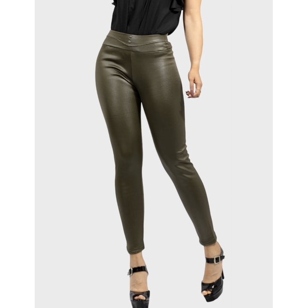 Mallones Mujer Térmico Leggings Elegantes Mallas Stretch En Colores