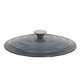 thumbnail image 2 of Gibson Home 7 Qt Enameled Cast Iron Dutch Oven Pot with Lid – Round, Oven Safe to 500°F, Ideal for Bread Baking & Stews - Gradient Navy Blue, 2 of 14