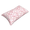 thumbnail image 2 of KLL Cute Hand Drawn Hearts Pillow Covers Envelope Closure,Super Soft and Cozy Fuzzy Fleece Pillow Case Cover 16"x24", 2 of 7